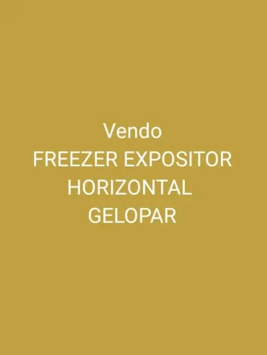 Vendo Freezer Expositor