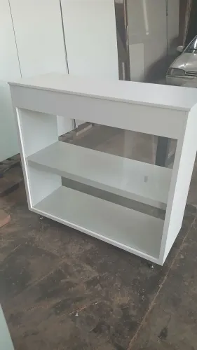 Balcão em mdf tipo expositor, atendimento,  caixa  preço promocional 