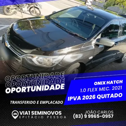 Chevrolet Onix Hatch 1.0 12V Flex Mec. 4P 2021