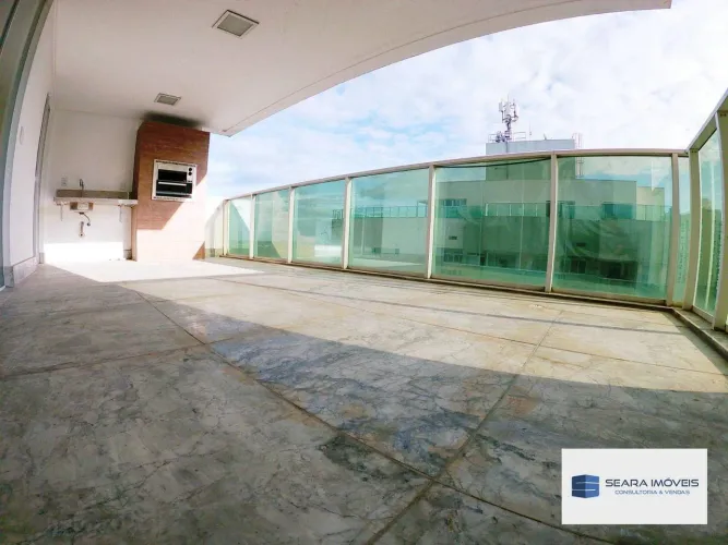 Apartamento 4 quartos, 2 suítes, Praia da Costa, prédio em frente ao mar, 3 vagas, lazer