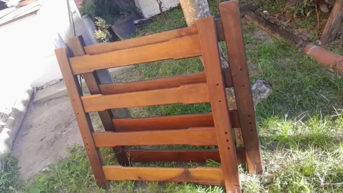 Par de Cabeceiras vintage Madeira Maciça Projetos DIY e Marcenaria