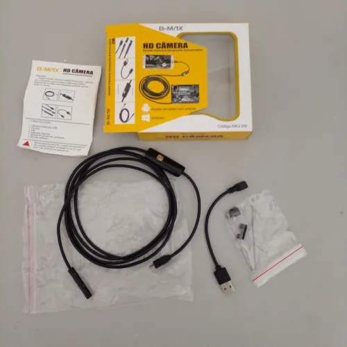 Câmera sonda de inspeção boroscópica