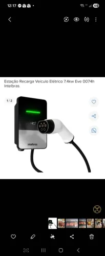 Estação de recarga veicular elétrica 7.4kw - Interlbras