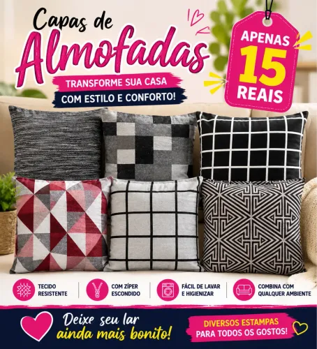 Capas de Almofadas