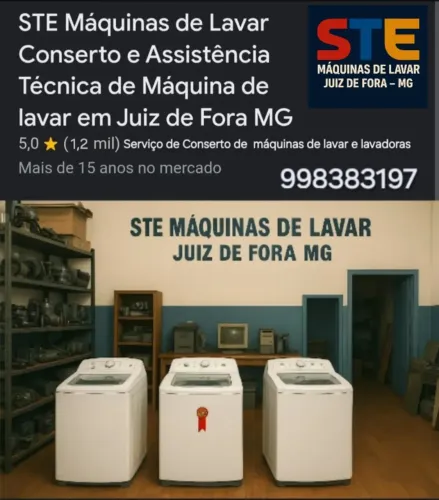 Conserto e Assistência Técnica para Máquinas de Lavar em Juiz de Fora MG