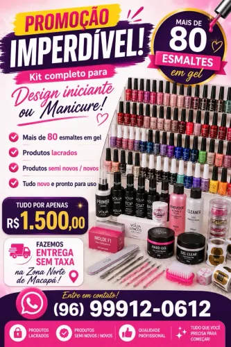 KIT PRA NAIL DESIGNER/MANICURE