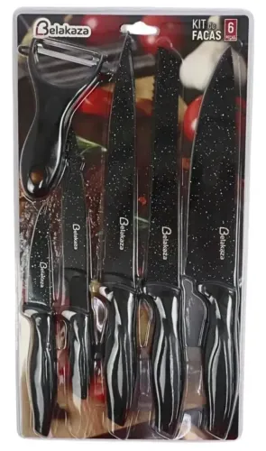 kit de facas da Belakaza!