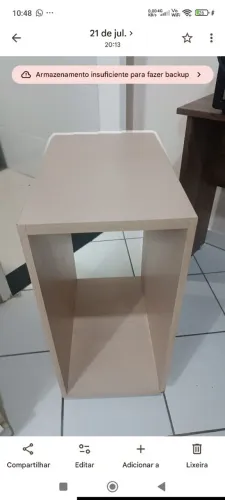 Móvel organizador em MDF 