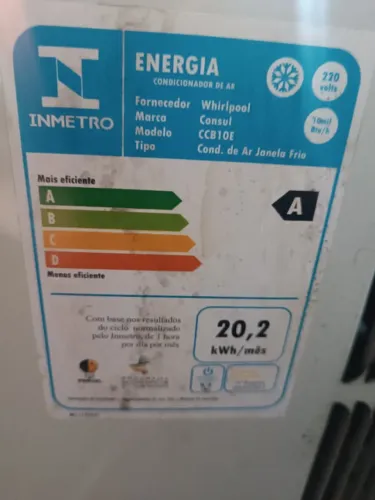 Ar condicionado de janela Consul 10000btus