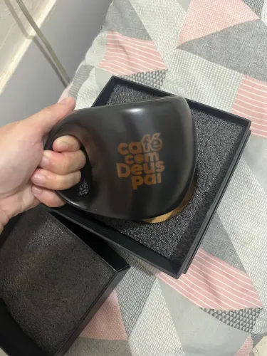 Caneca Café com Deus Pai