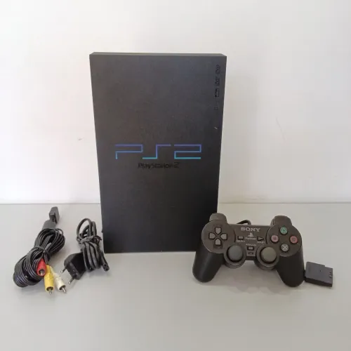 Vendo Console Sony Ps2 FAT Só OPL Semi novo 