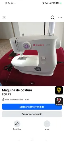 Máquina de costura