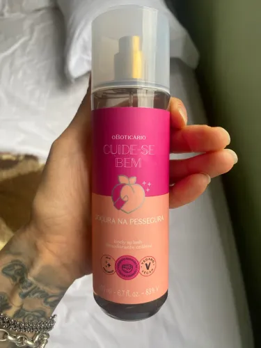 Body splash Boticário doçura na pessegura DESCONTINUADO, para colecionador 