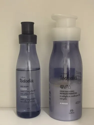 Kit Natura tododia algodão