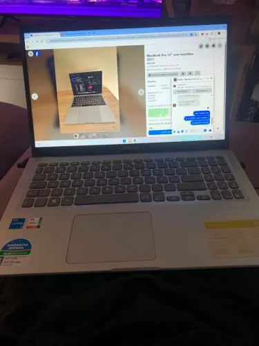 NOTBOOK ASUS VIVOBOOK SOMENTE TROCA POR MACBOOK DE ENTRADA