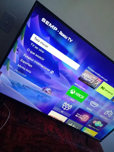 TV SEMP 43 polegadas smart
