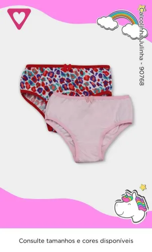 Calcinha infantil 