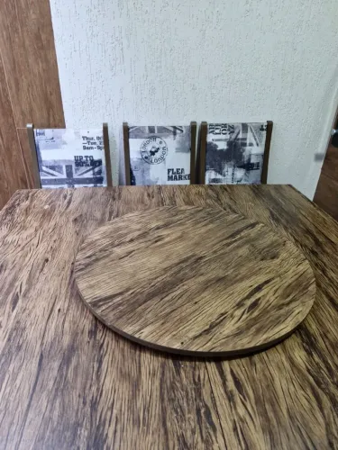 Mesa com Tampo Giratório 8 lugares