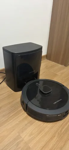 Robô Aspirador Liectroux G7 4 em 1 Aspira Varre Passa Pano Base Autolimpante