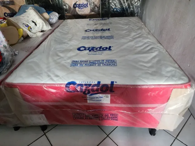Cama casal molas ensacadas NOVA apenas R$ 999 