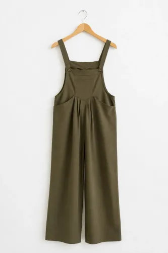 Macacão Plus Size - Verde Militar 