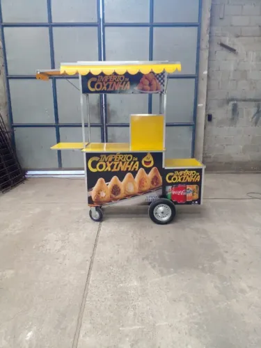 Barraca para coxinha