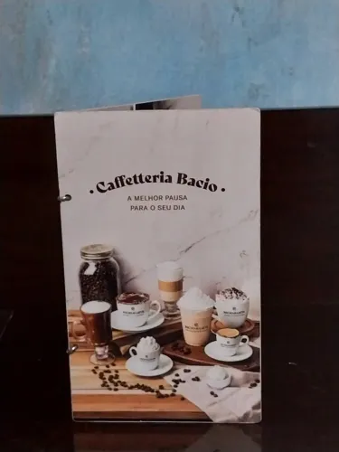 Menu Cardápio Caffetteria Bacio