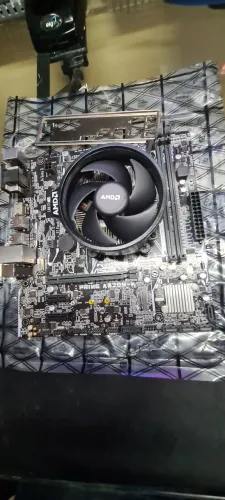 Kit placa mae processador