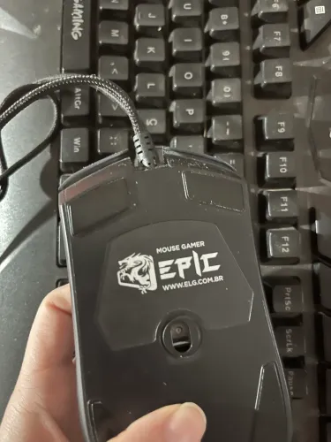 Mouse Gamer ELG Epic RGB USB - Funcionando Perfeitamente