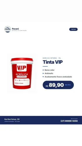 Tinta interna 15lt