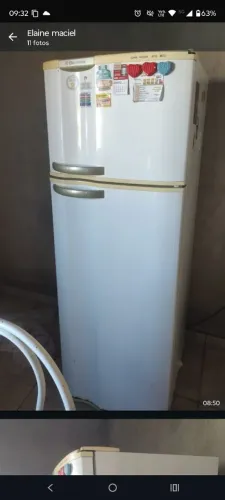 Geladeira duplex Eletrolux 