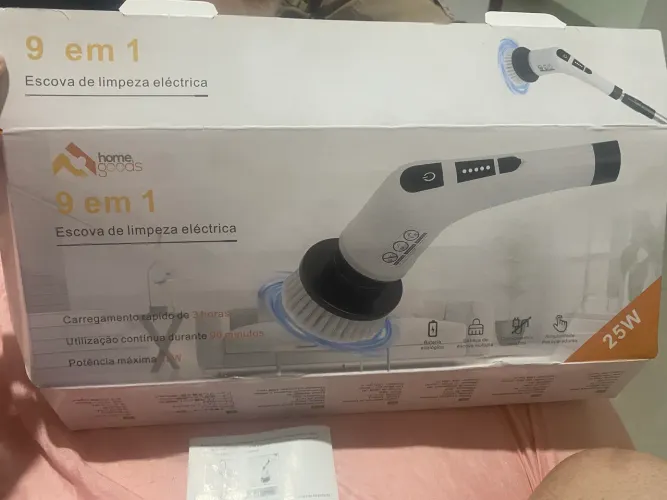 Escova de Limpeza Elétrica 9 em 1 Home Goods
