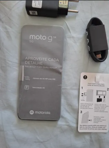MOTO G54 5G - 256GB + 8GB RAM | SUPER CONSERVADO!
