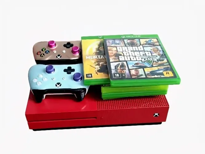 Xbox One S 1TB, Dois Controles + Jogos