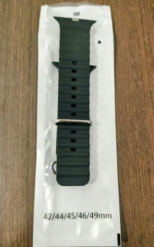 PULSEIRA OCEANO APPLE WATCH ULTRA 49MM PRETO