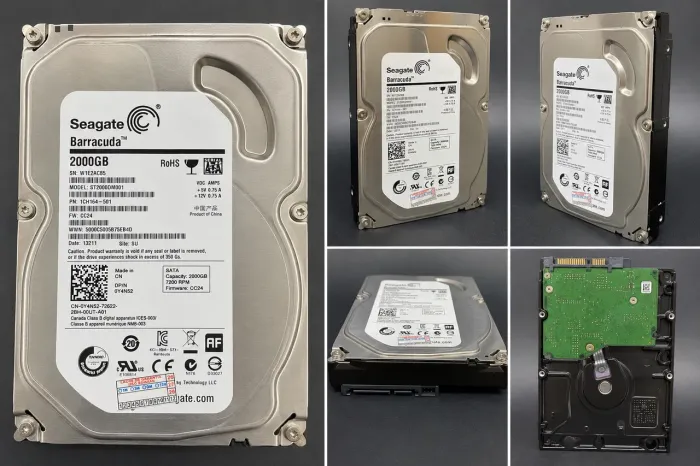 HD Seagate Barracuda 2TB 7200 RPM - SATA - Desktop