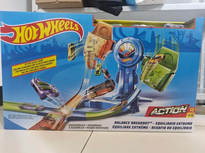 HOT WHEELS - PISTA BALANCEAMENTO / EQUILÍBRIO EXTREMO