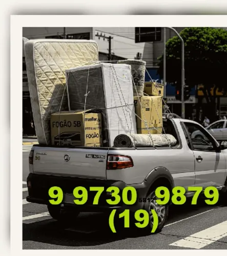 Frete no Cambuí, Centro, Guanabara, Bonfim, Castelo, Vila Itapura e Swift - Flash