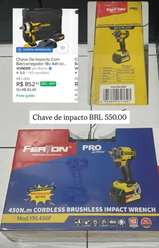 Chave de Impacto