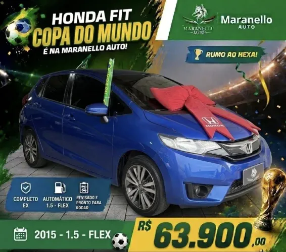 Honda Fit Ex/s/ex 1.5 Flex/flexone 16V 5P Aut. 2015
