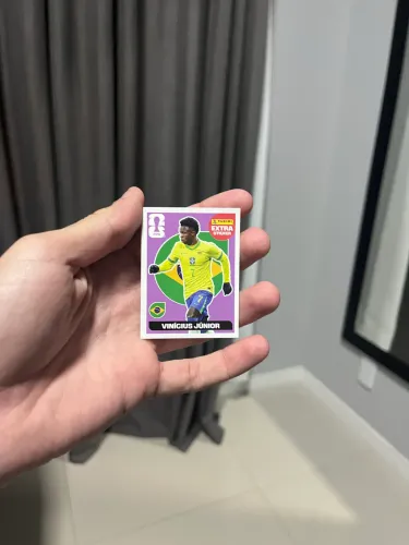 VENDO FIGURINHA EXTRA STICKER - VINÍCIUS JÚNIOR | COPA DO MUNDO FIFA 2026 PANINI