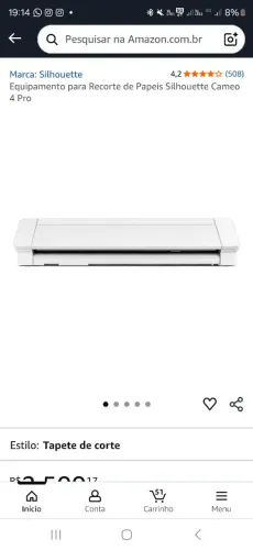 Plotter de corte silhouette cameo 4 pro