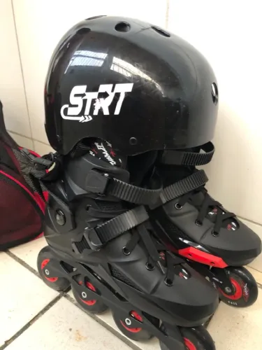 Patins e Rack sala