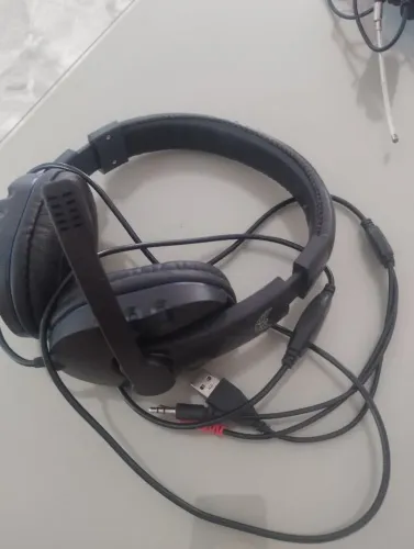Headset game com fio