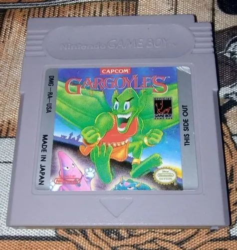 Cartucho De Game Boy Gargoyles 