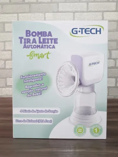 Bomba Tira Leite G-Tech Smart Automática - Usada Poucas Vezes