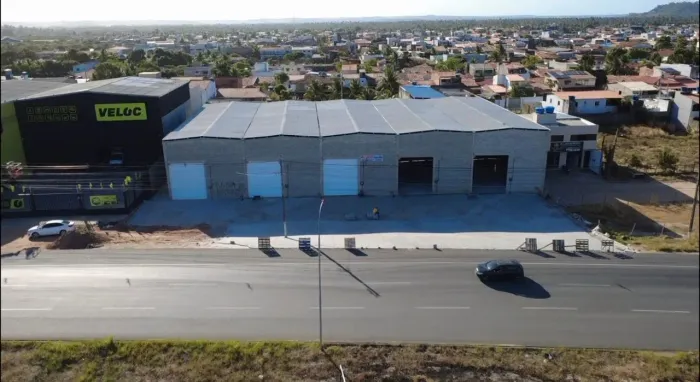 Alugo galpão novo na melhor localização da Massagueira