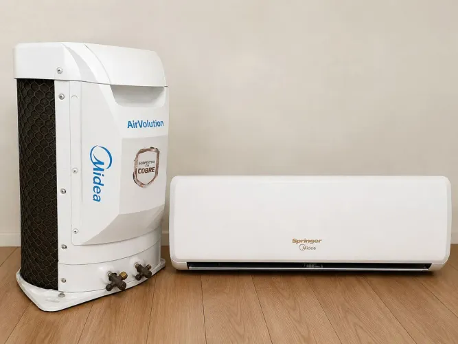 Ar-condicionado Springer Midea 12.000 BTUs 220V - R$ 1.200