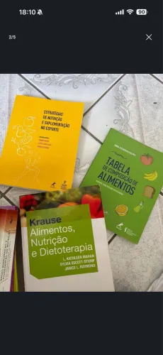 Livros de nutrição 