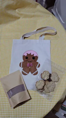 Ecobags + Bolachinhas + Cappuccino 